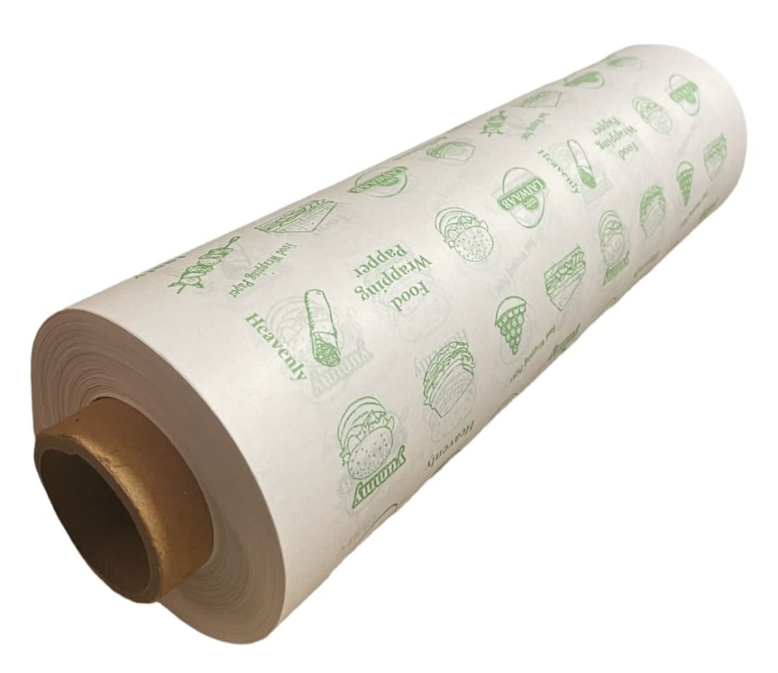 Green Food Wrapping Paper Roll 1Kg